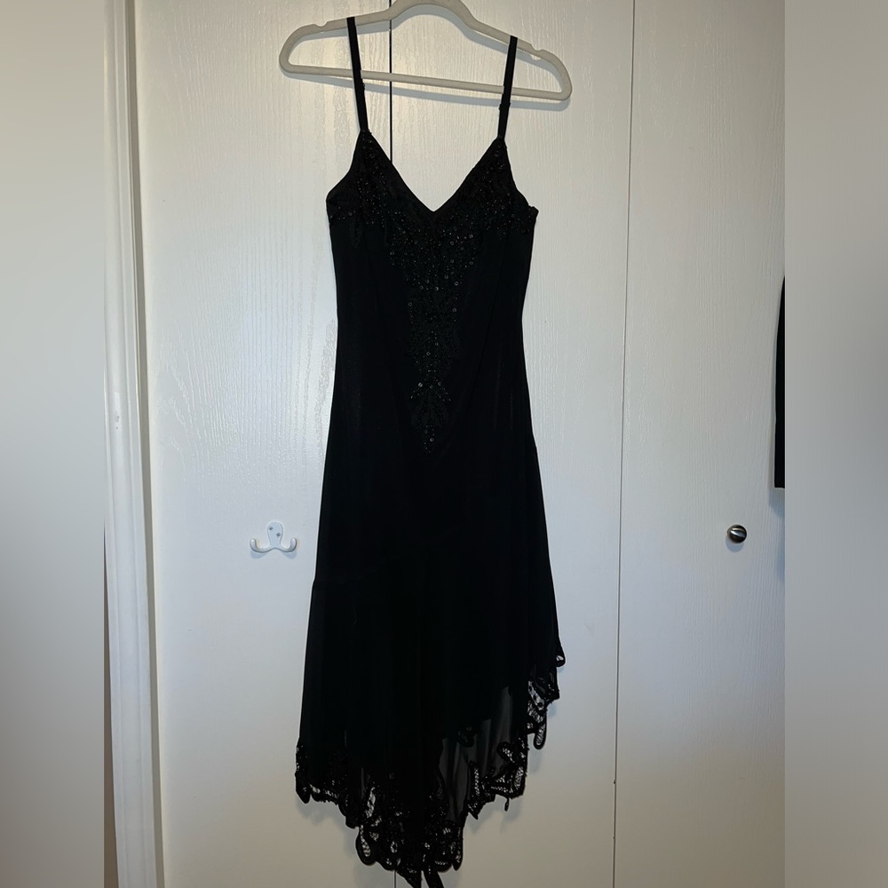 R&M Richards Beaded Evening Gown